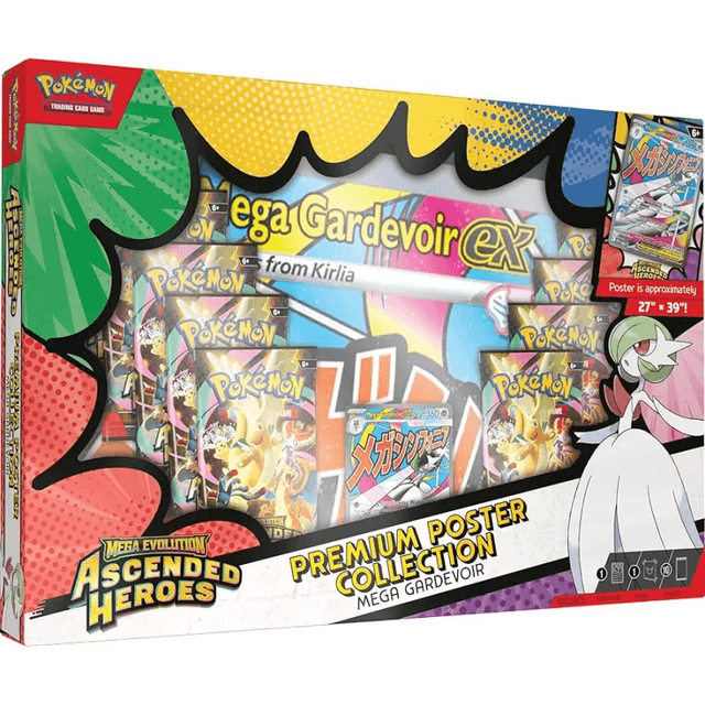 Ascended Heroes Premium Poster Collection - Mega Gardevoir