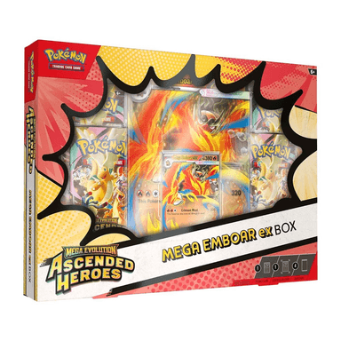 Ascended Heroes Mega Emboar ex Box