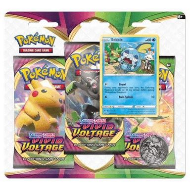 Vivid Voltage 3 Pack Blister - Sobble