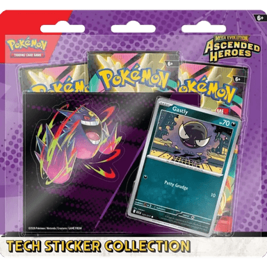 Ascended Heroes Tech Sticker Collection - Gastly