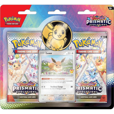 Prismatic Evolutions 2 Pack Blister - Eevee