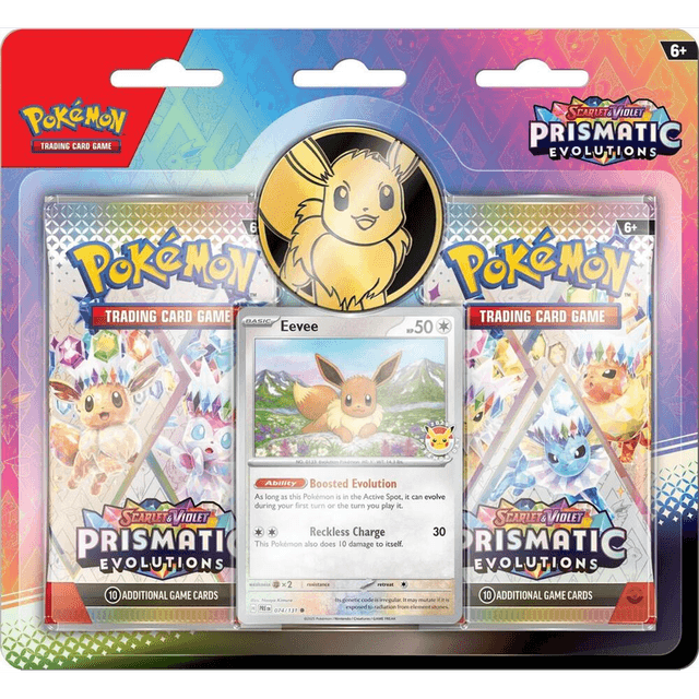 Prismatic Evolutions 2 Pack Blister - Eevee