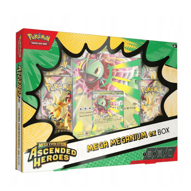 Ascended Heroes Mega Meganium ex Box